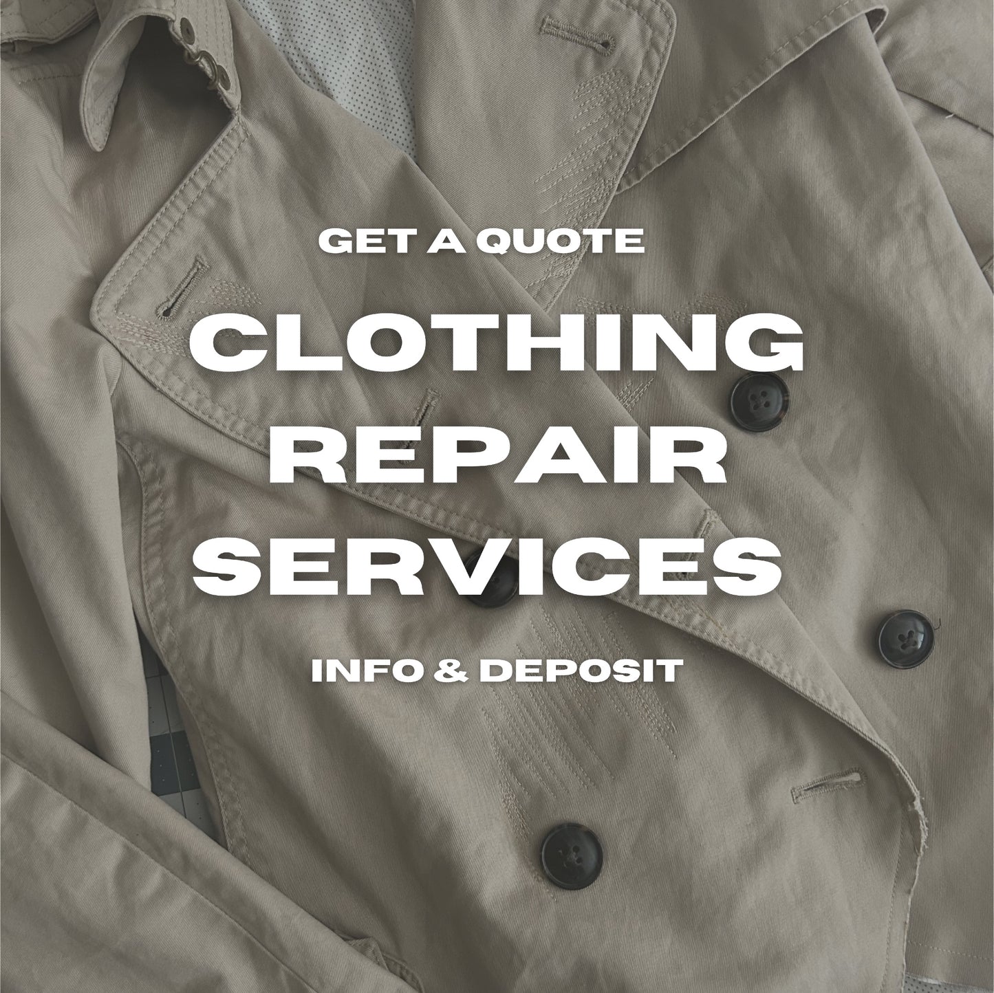 Clothing Repair Services