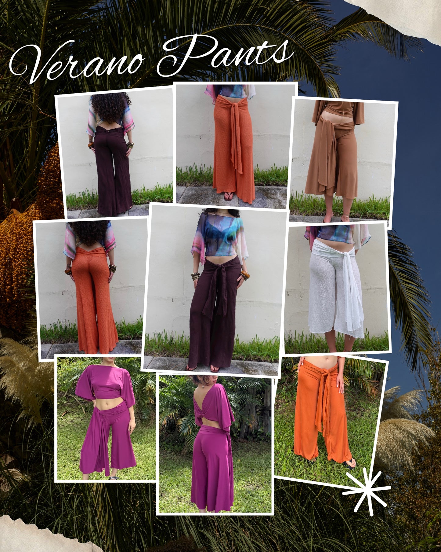 Verano Pants Sewing Pattern