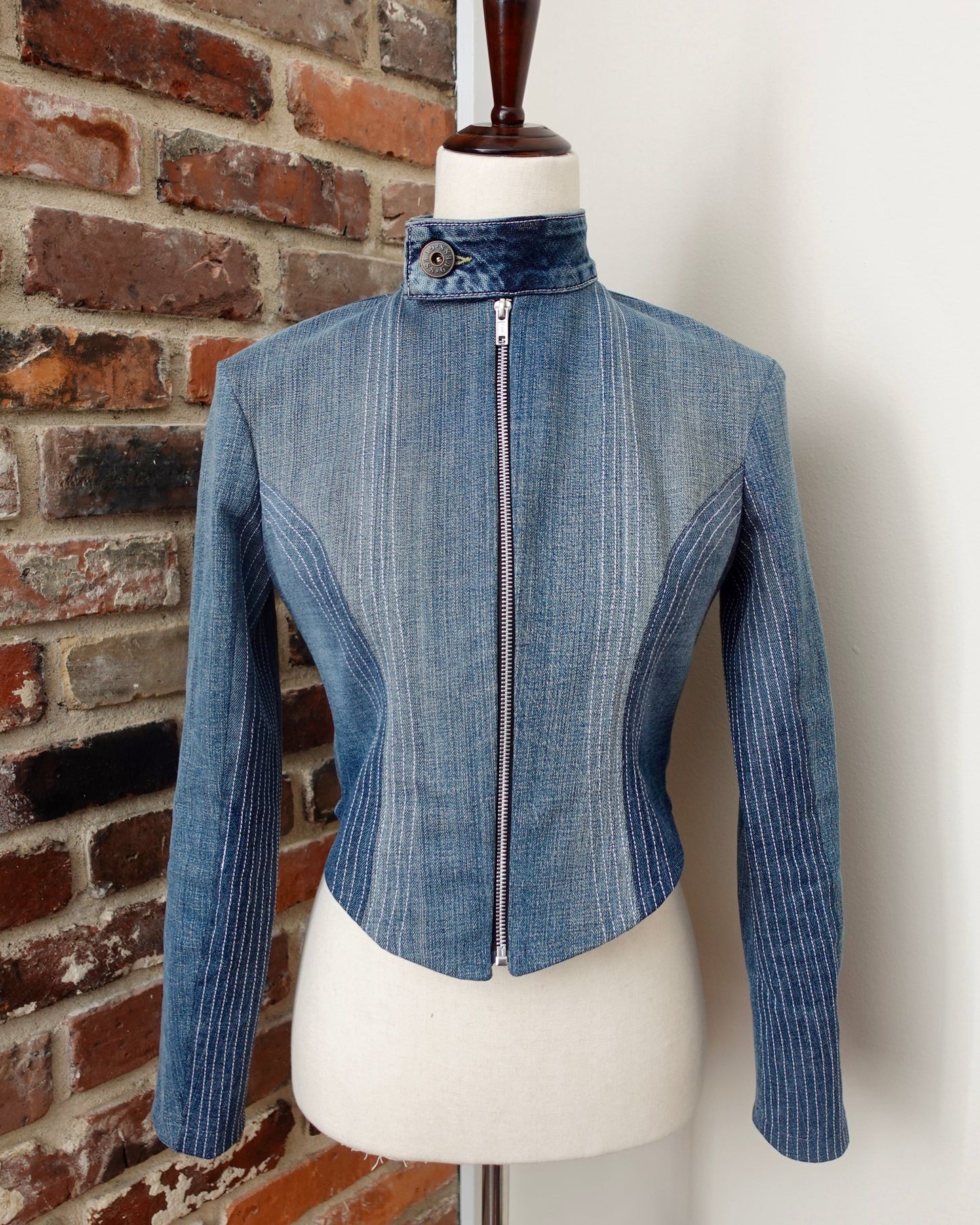 Zip Up Racer Jacket PDF Sewing Pattern