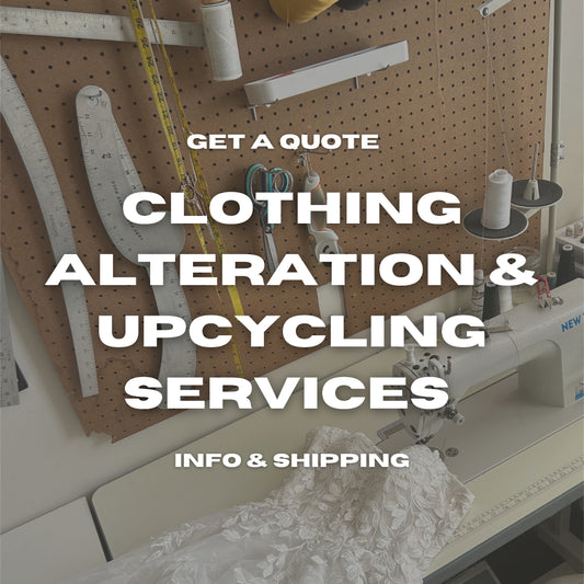 Clothing Alteration & Up-Cycling Services