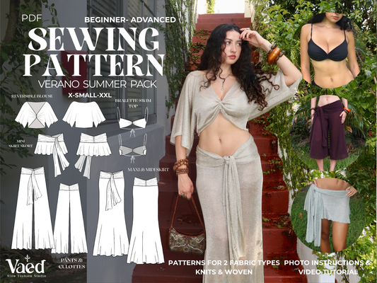 Verano Sewing Pattern Pack